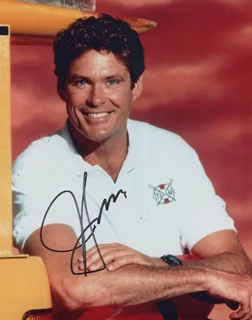 David Hasselhoff autograph