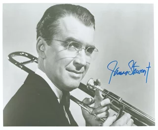 James Stewart autograph