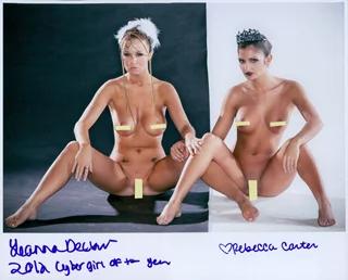 Decker and Carter autograph