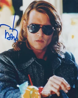 Johnny Depp autograph