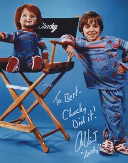 Alex Vincent autograph