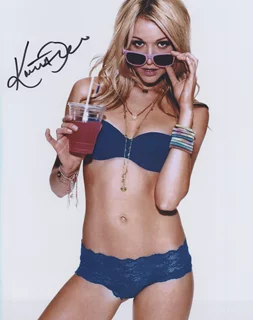 Katrina Bowden autograph