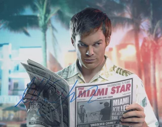 Michael C. Hall autograph
