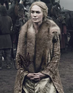 Lena Headey autograph
