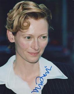 Tilda Swinton autograph
