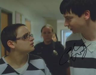 Calum Worthy autograph