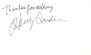 Henry Cordon autograph