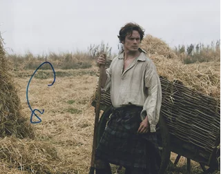 Sam Heughan autograph