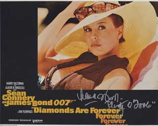 Lana Wood autograph