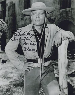 Patrick Wayne autograph