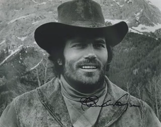 Patrick Wayne autograph