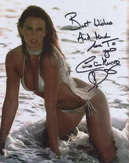 Caroline Munro autograph