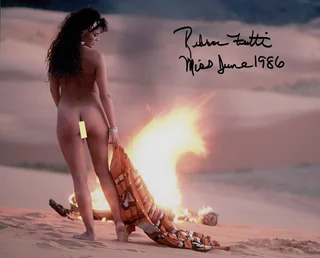 Rebecca Ferratti autograph