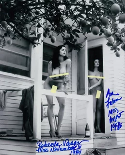 Playboy Playmates autograph