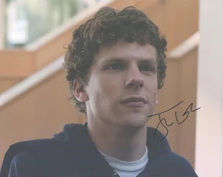 Jesse Eisenberg autograph