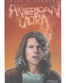 Jesse Eisenberg autograph