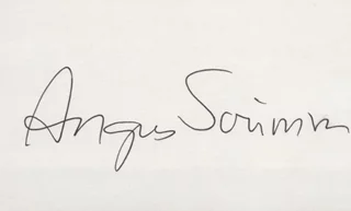 Angus Scrimm autograph