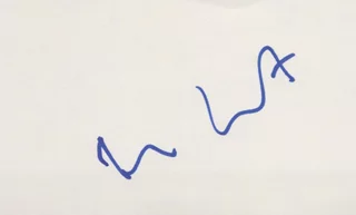 Hugh Grant autograph