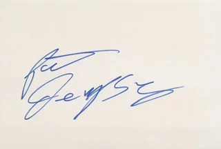 Patrick Dempsey autograph
