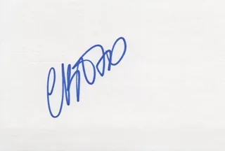 Carre Otis autograph