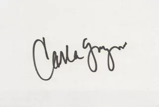 Carla Gugino autograph