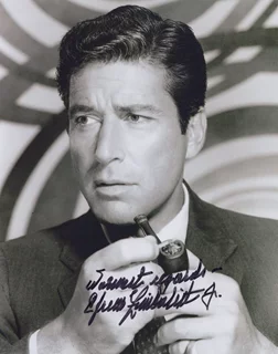 Efrem Zimbalist, Jr. autograph