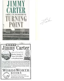 Jimmy Carter autograph