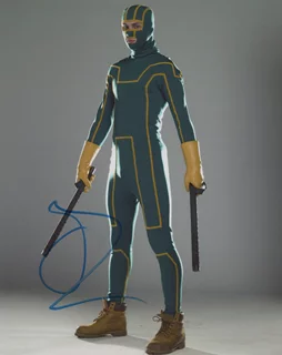 Aaron Johnson autograph