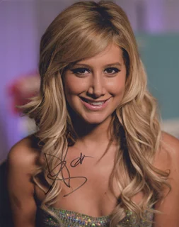 Ashley Tisdale autograph