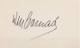 William Conrad autograph