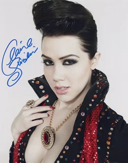 Claire Sinclair autograph