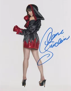 Claire Sinclair autograph