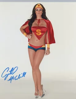 Crystal McCahill autograph