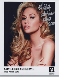 Amy Leigh Andrews autograph