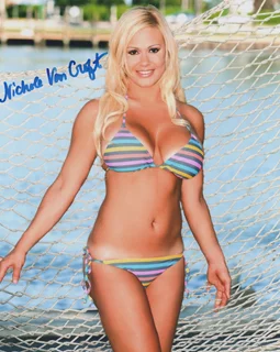 Nichole Van Croft autograph