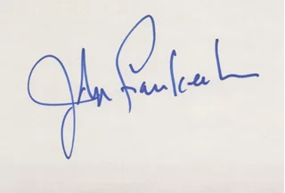 John Frankenheimer autograph