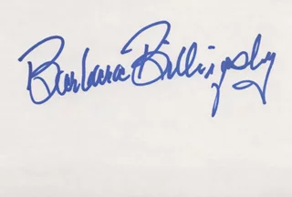 Barbara Billingsley autograph