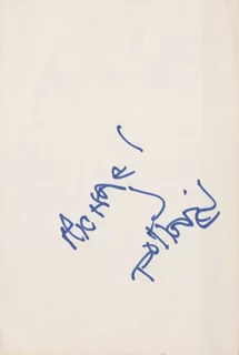 Michael J. Pollard autograph
