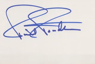 Richard Roundtree autograph