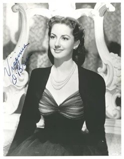 Virginia O'Brien autograph