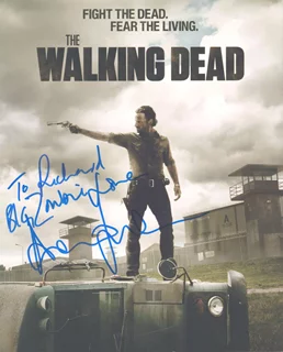 Andrew Lincoln autograph