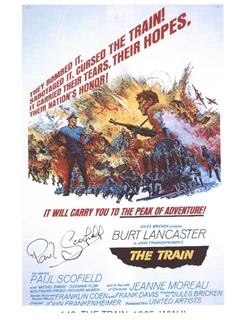 Paul Scofield autograph