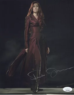 Famke Janssen autograph