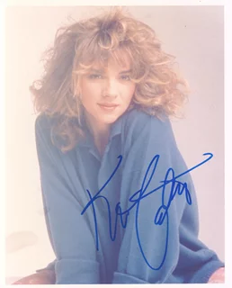 Kim Cattrall autograph