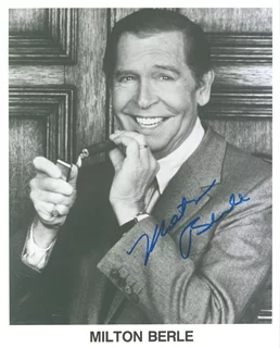 Milton Berle autograph