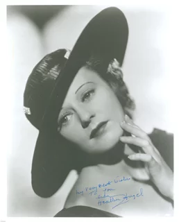 Heather Angel autograph
