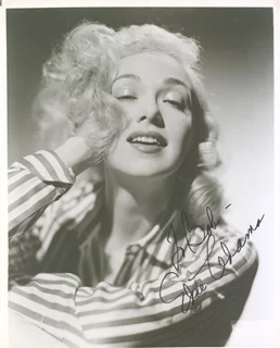 Edie Adams autograph