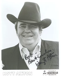 Hoyt Axton autograph