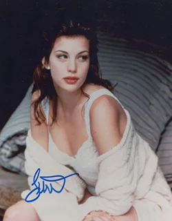 Liv Tyler autograph