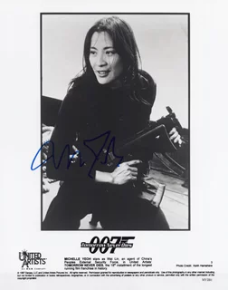 Michelle Yeoh autograph